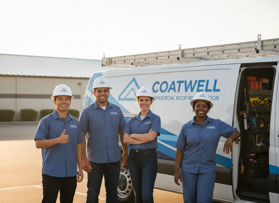 Commercial roof coating company in Vanleer, TN